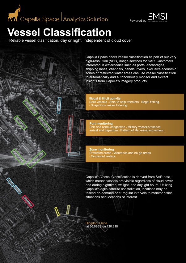 Vessel Classification Analytics Solutions - Brochure