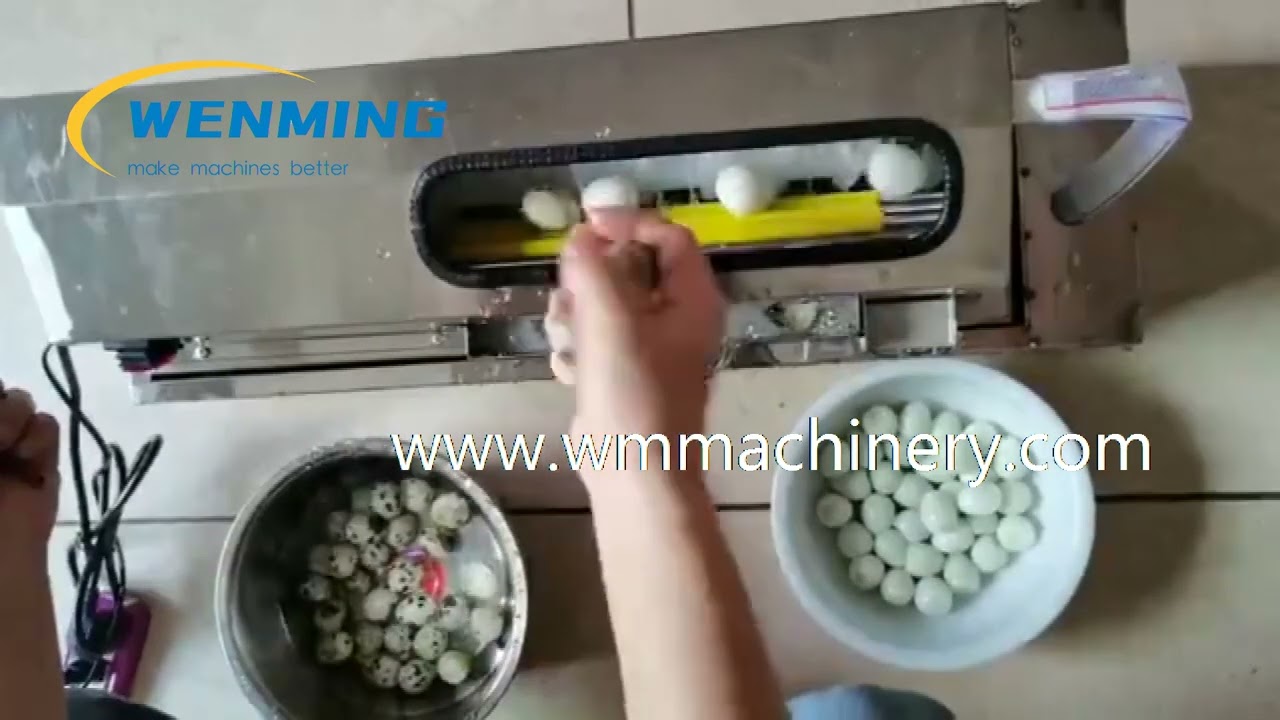 Commerical Quail egg shelling Machine Quail Egg peeler Machine peeling ...