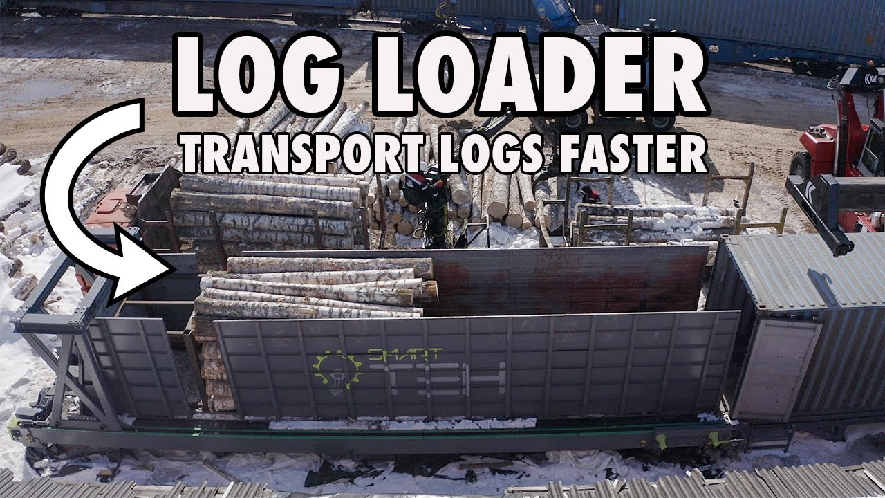 Load logs into container in 12 minutes | LOG LOADER - Video