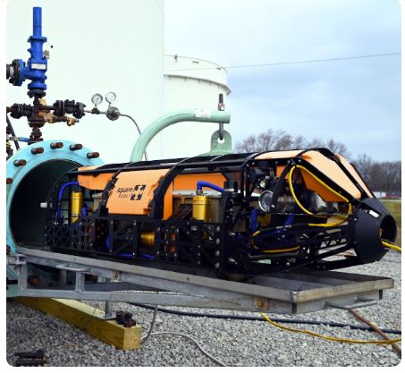 Square Robot SR-1 and SR-3 Submersible Inspection Robots