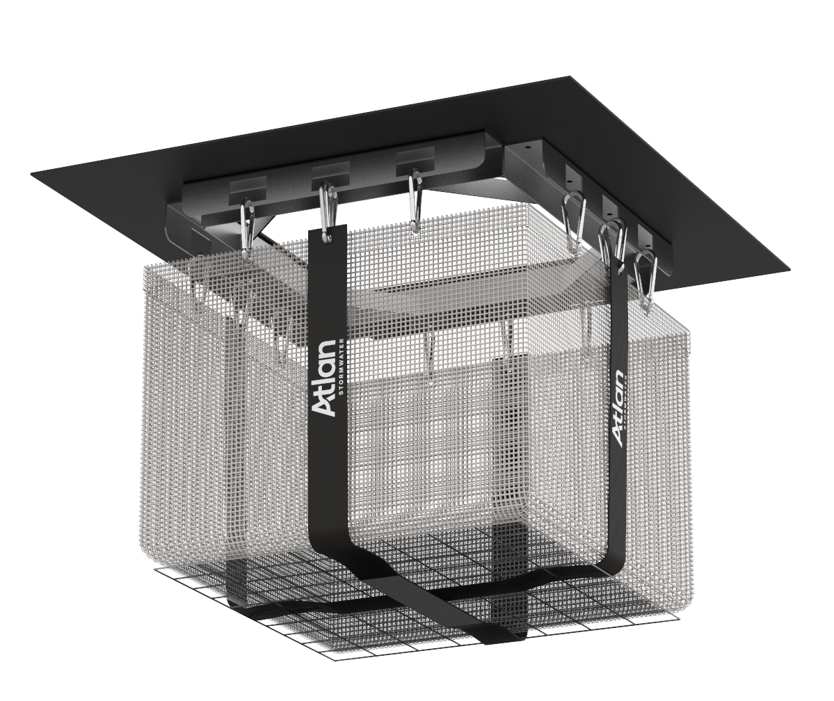Atlan StormSack Filtration Solutions for Stormwater Systems