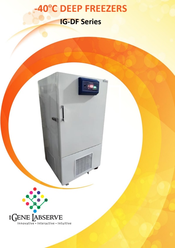iGene Labserve - Model IG-DF Series - -40c Deep Freezer - Brochure