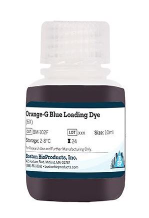 Boston Bioproducts BM-102F Orange-G/Blue Loading Dye (6X) for Gel ...