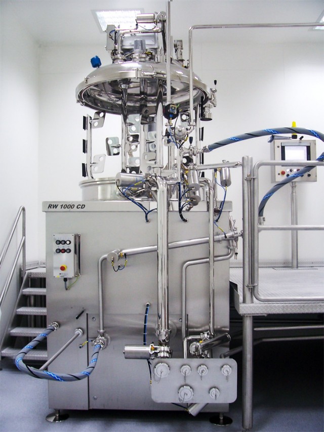 BECOMIX RW Universal Homogenising Mixer for Cosmetic and Pharmaceutical ...
