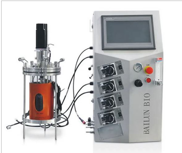 Bailun Biotech BL01 Lab Fermentation Bioreactor Algae Bioreactor Mini ...