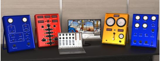 Esimtech ESIM-PDS9B Portable Drilling Well Control Simulation Training ...