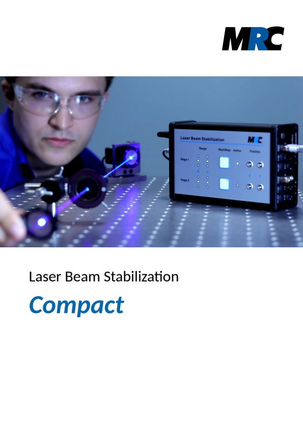 MRC - Model Compact - Laser Beam Stabilization Stand-Alone System ...