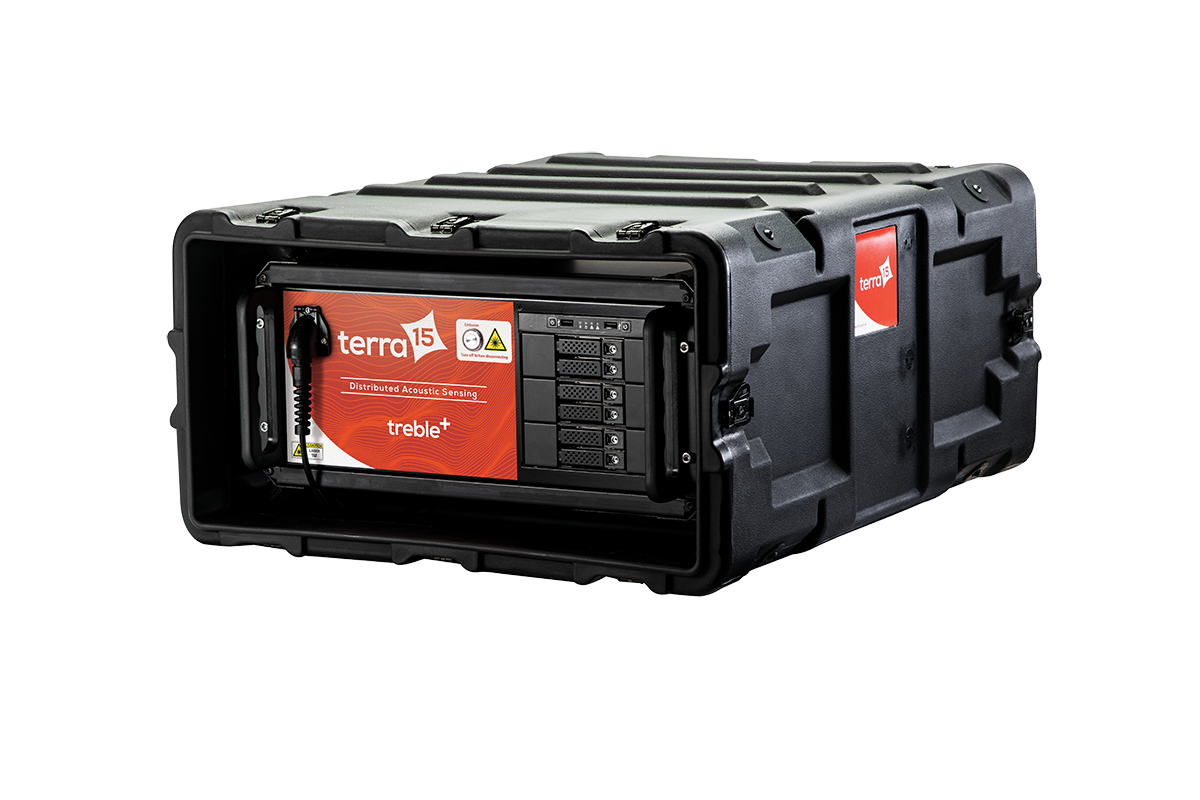 Terra15 Treble+ Distributed Acoustic Sensing (DAS) Interrogator