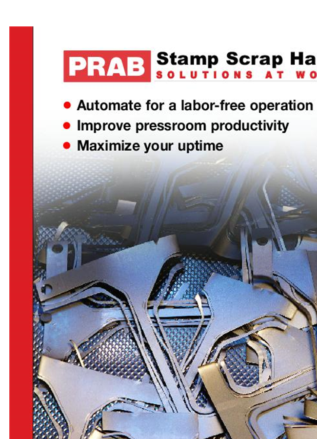 Prab Prab - Model ScrapVeyor - Stamping Scrap Conveyors - Brochure