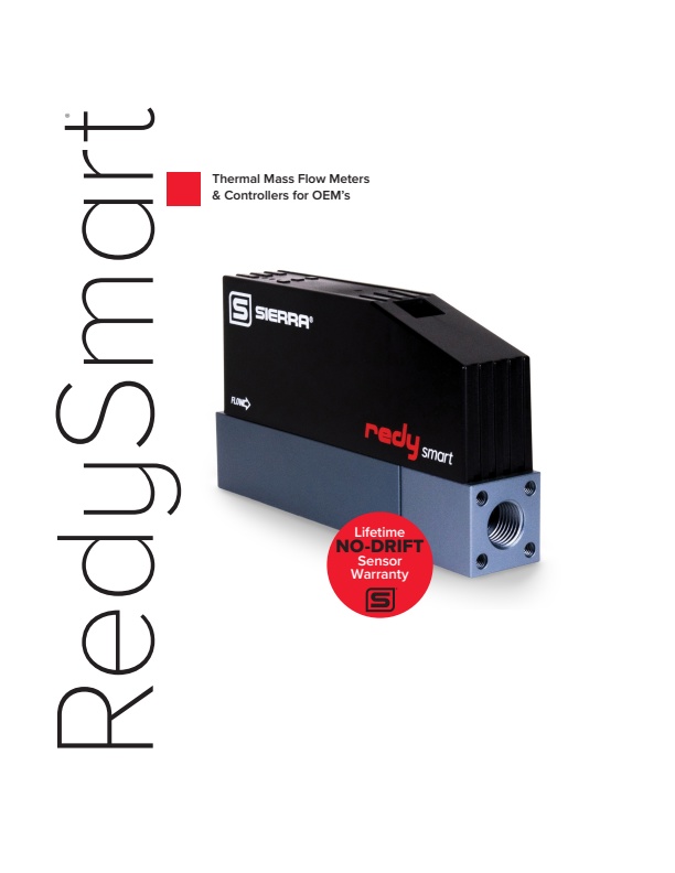 Sierra - Model RedySmart Ultimate OEM / MFC - No-Drift Sensor - Brochure