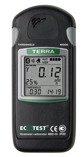 Ecotest MKS-05 TERRA Dosimeter Radiometer with Bluetooth Channel