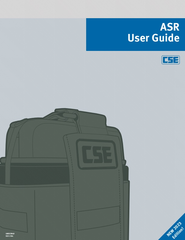 CSE - Model SCSR - Pouches - Manual