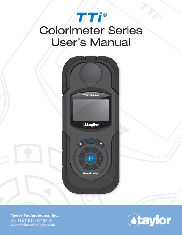 Taylor - Model M-3000-TTi 3000 - Colorimeter - Brochure