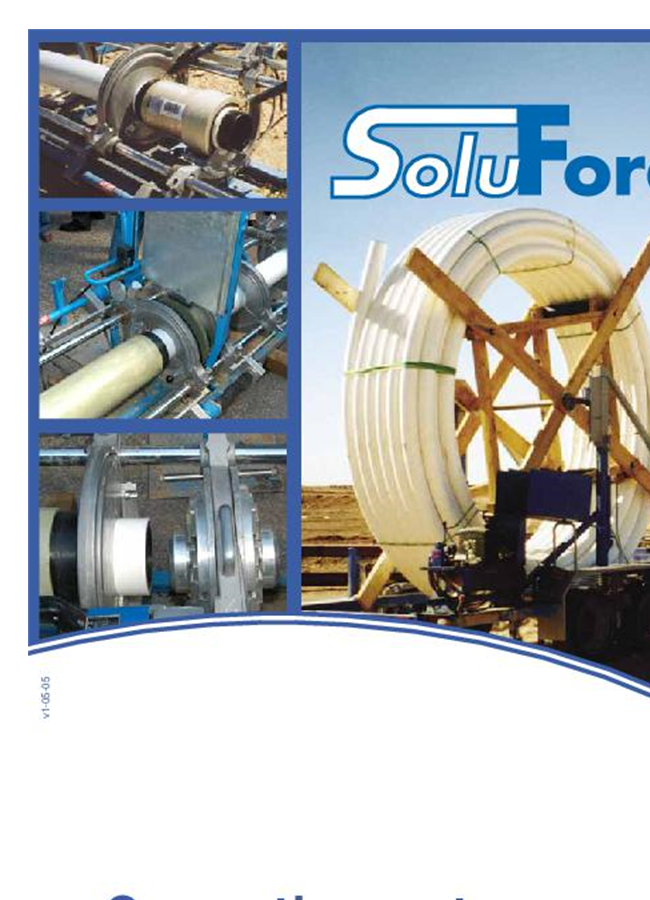 Soluforce Soluforce - RTP - High Pressure Plastic Pipe System Brochure