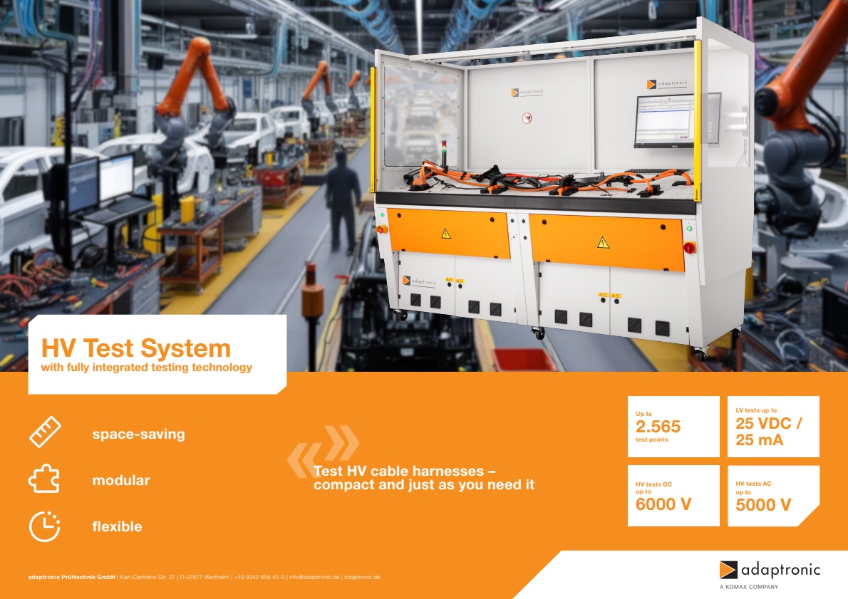 Adaptronic - Model HV - Test Bench System With Fully Integrated Test ...