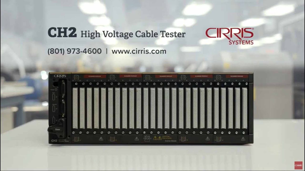 Cirris CH2 Cable and Harness Tester - Our Most Capable Tester for ...