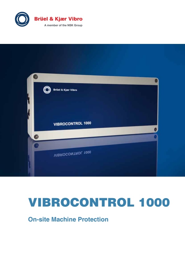 Vibrocontrol - Model 1000 - Vibration Monitor - Brochure
