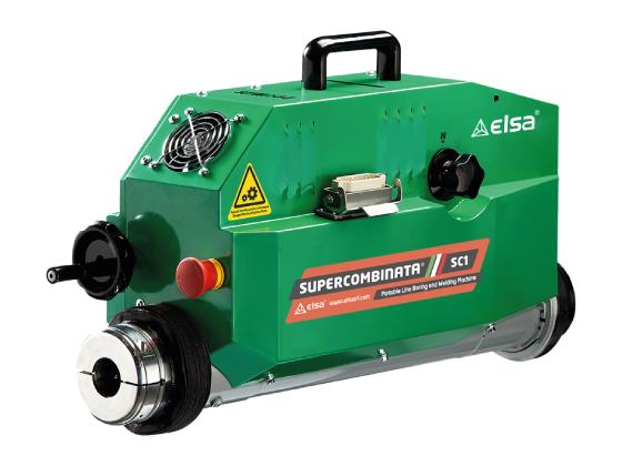 Elsa Machine Elsa Supercombinata SC1 Portable line boring machine