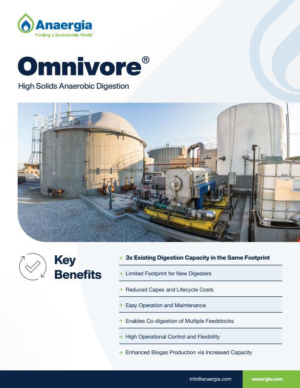 Omnivore - High Solids Anaerobic Digestion System - Brochure