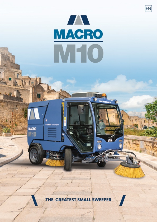 MACRO - Model M10 - Road Sweeper - Brochure