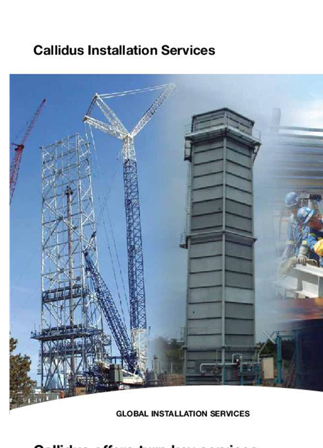 Callidus Installation Callidus Installation Brochure