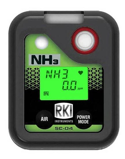 RKI SC-04 Ammonia (NH3) Portable Gas Monitor