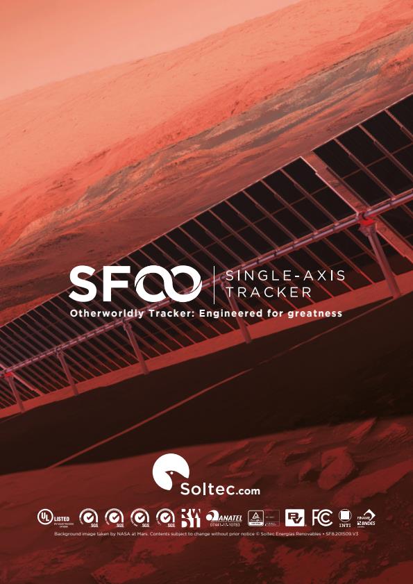 Soltec - Model SF8 - Single-Axis Solar Tracker - Brochure