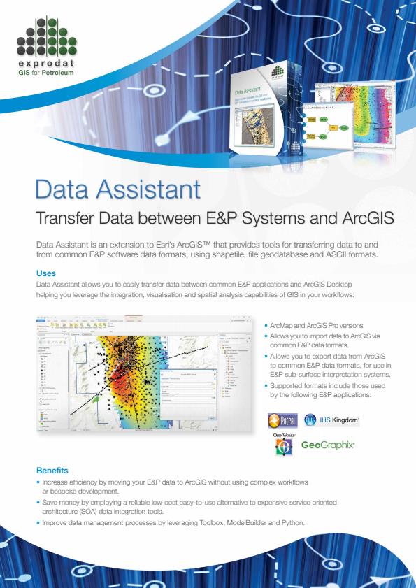 ArcGIS and E&P - Data Assistant Software - Brochure
