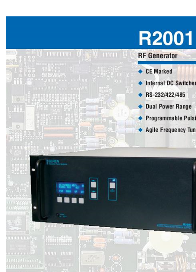 Seren - R2001 - Generator Brochure