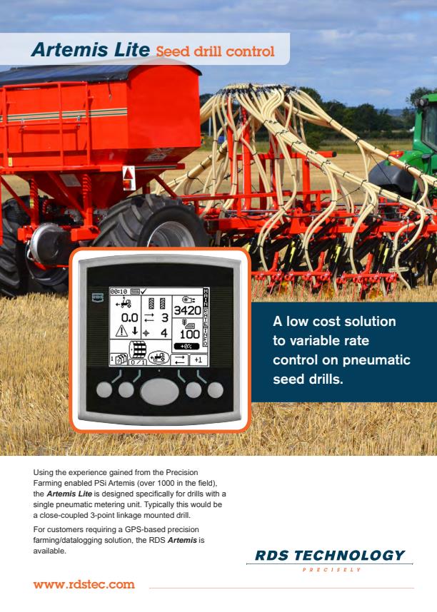 RdS - Model Artemis Lite - Control System Brochure