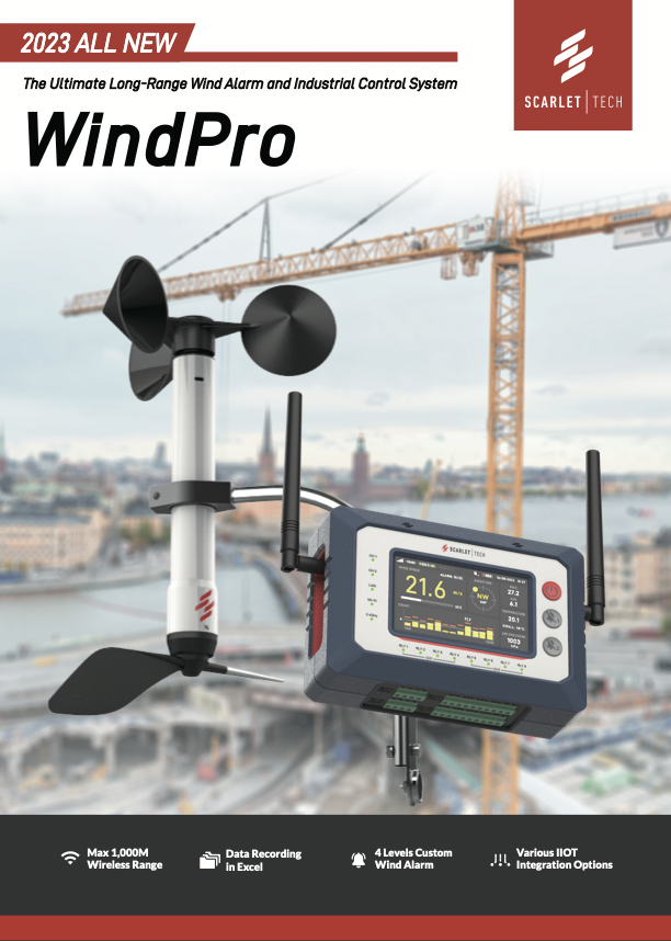 WindPro - Wireless Wind Monitor System - Brochure