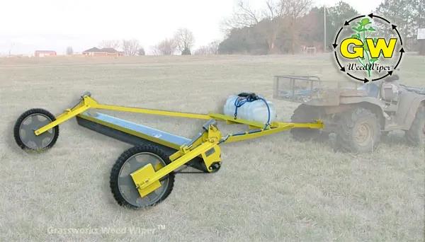 GrassWorks Pull-Type Weed Wiper