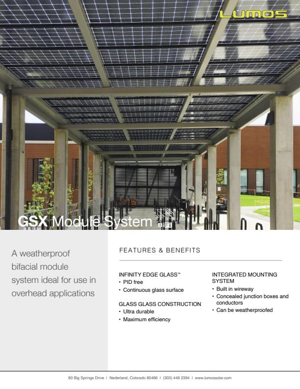 SolarScapes Classic - Solar Mounting Structure - Brochure