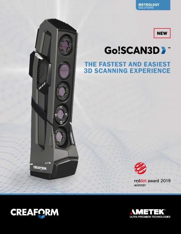 Go!SCAN 3D - Professional Portable 3D Scanner - Brochure