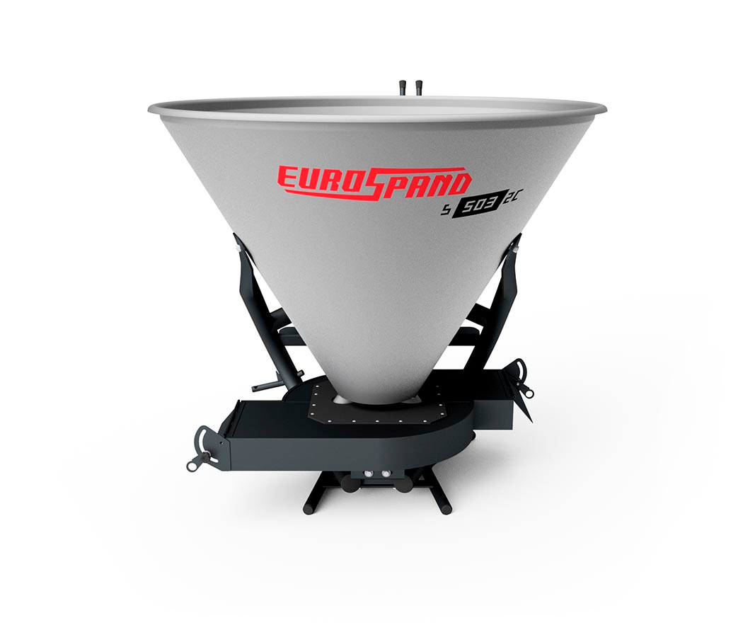 Eurospand Bilateral S 503 2C Rear Mounted Single Disc Fertilizer Spreader