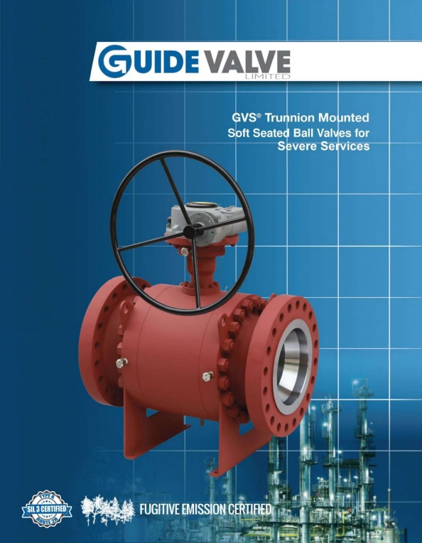Guide Valve - Severe Service Trunnion Mounted Ball Valves - Brochure