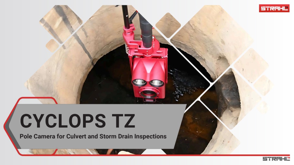 Fiberscope Strahl Cyclops - Model TZ - Pole Camera for Culvert and ...
