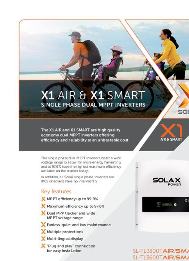 Model SL-TL3300T, SL-TL3600T, SL-TL4400T, SL-TL5000T - Dual Phase Solar ...