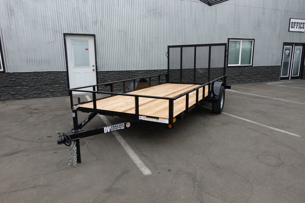 DV Trailers 30SA-35SA Single Axle Utility Trailer