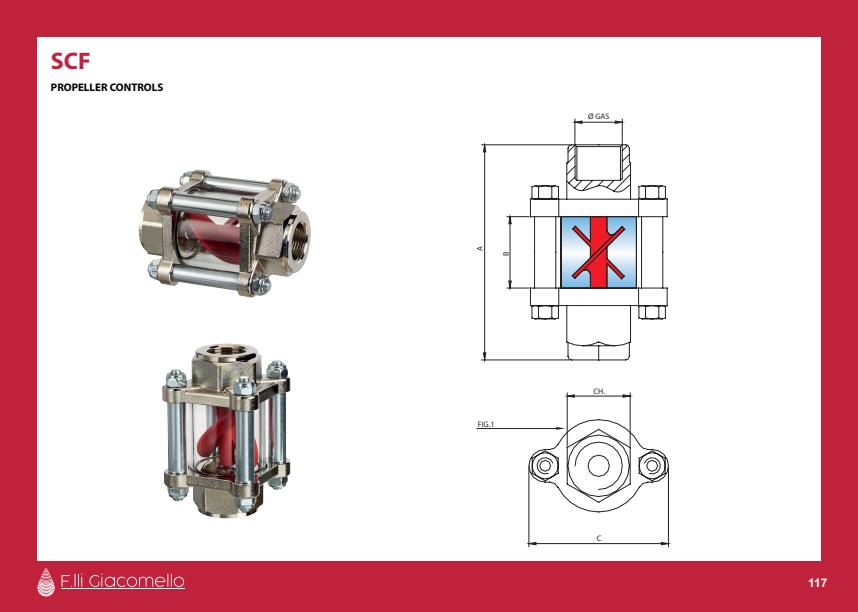 Model SCF - Propeller Controls - Datasheet