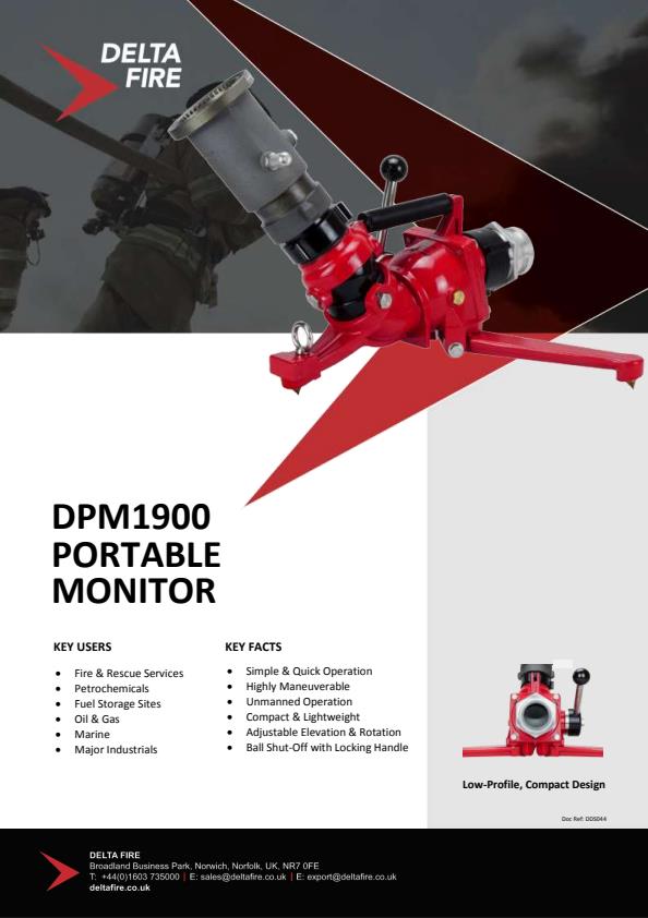 Delta - Model DPM1900 - Portable Monitor - Brochure
