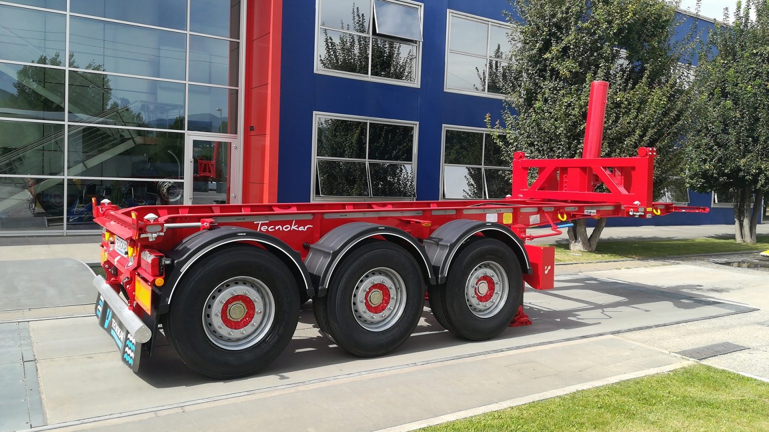 Tecnokar TCR Trasporto Container Ribaltabile Semitrailer