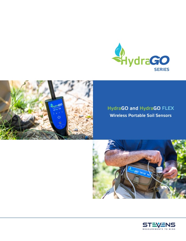 Soilmoisture - Model HydraGO - Portable Soil Sensor System - Brochure