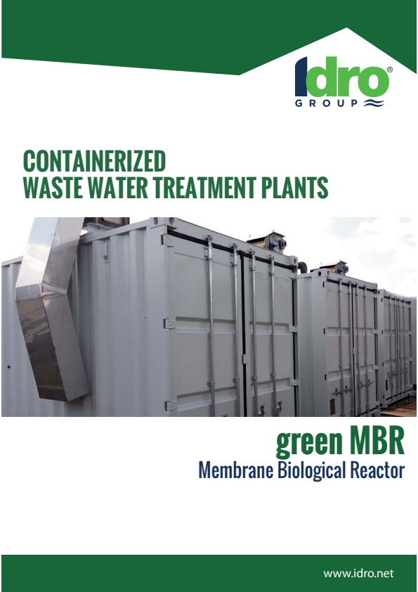 Idro - Model Green - Membrane Bio Reactor (MBR) Plants -Brochure