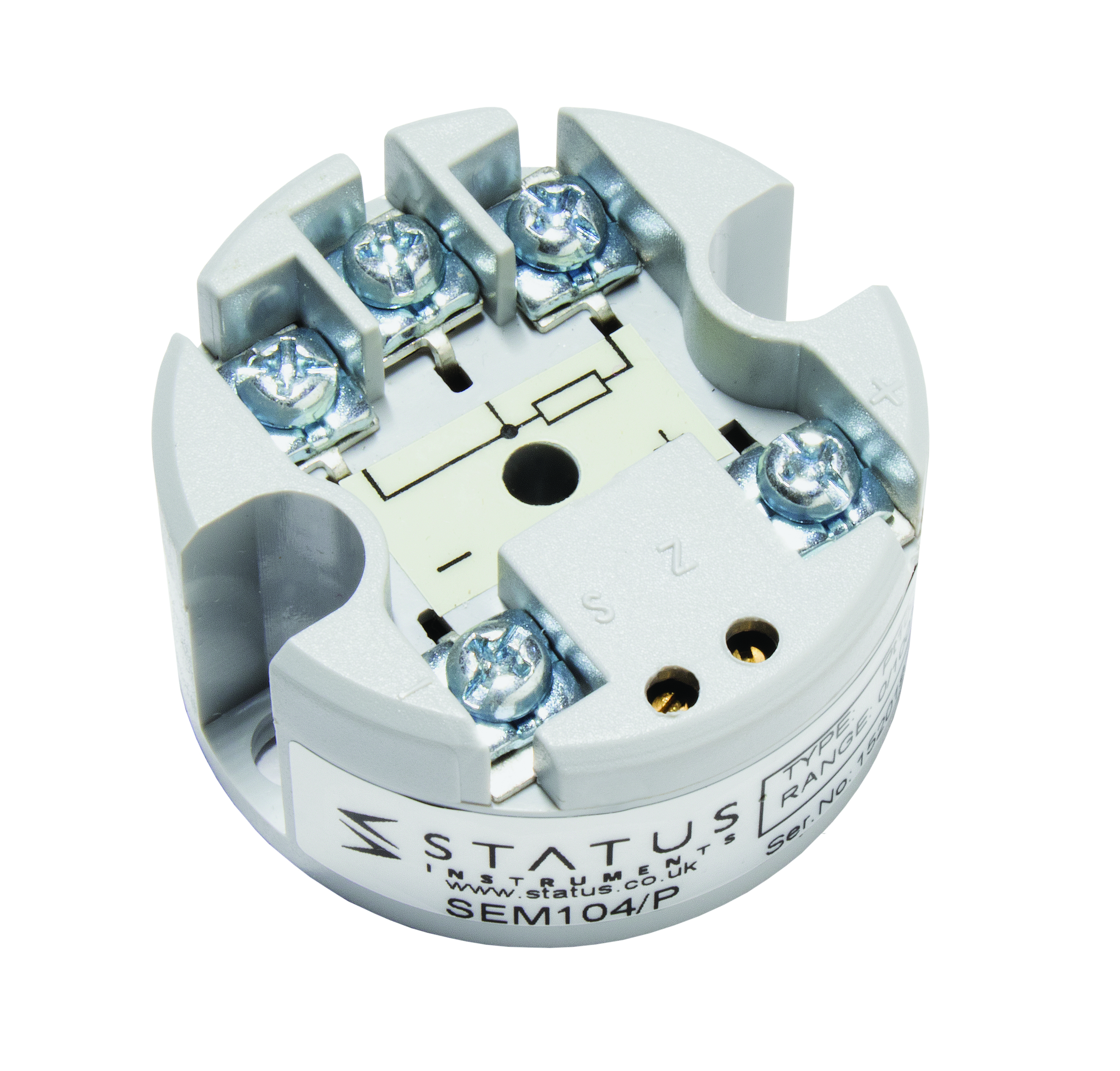 Status SEM104P Analogue Temperature Transmitter for Pt100 Sensors