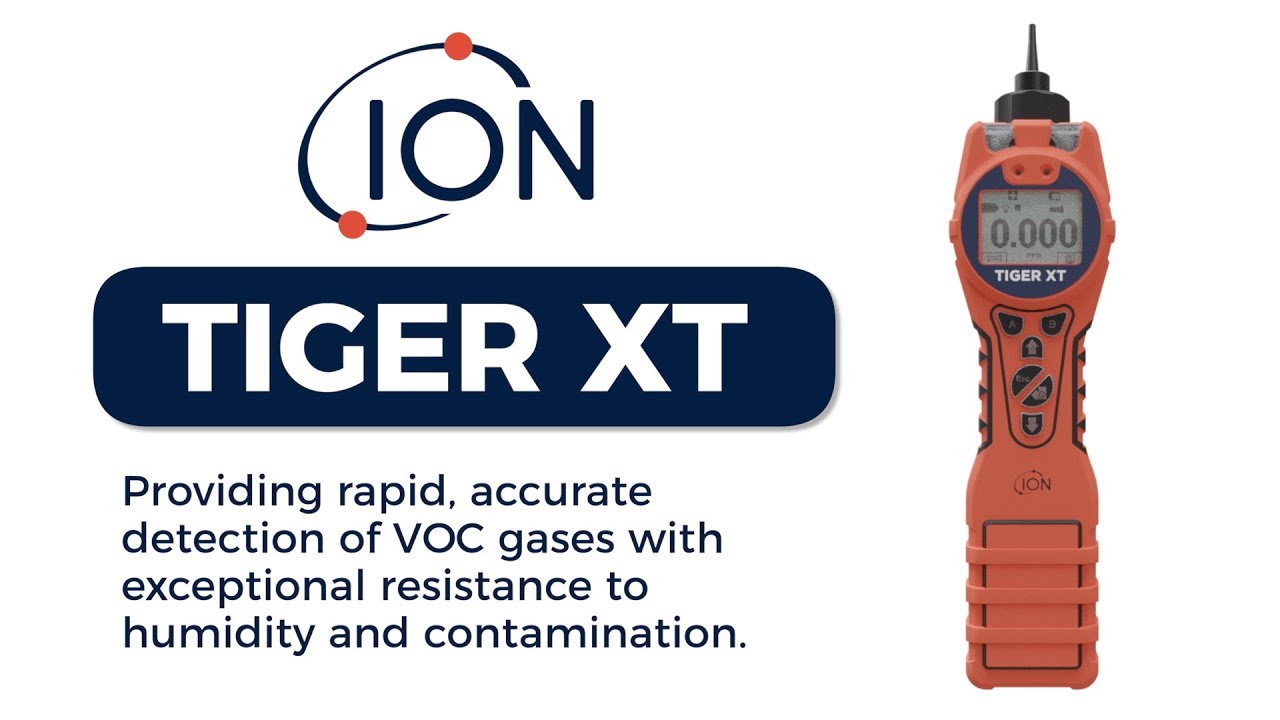 Tiger XT Handheld VOC Gas Detector - Video