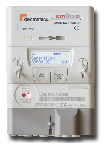 Emlite EMC1 Twin Element Electric Meter