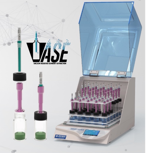 Entech VASE Vacuum Assisted Sorbent Extractionfor Headspace by GC-MS