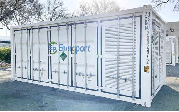 Energport 20FT-EP27 Outdoor Rated AC Container with Fire Suppression System