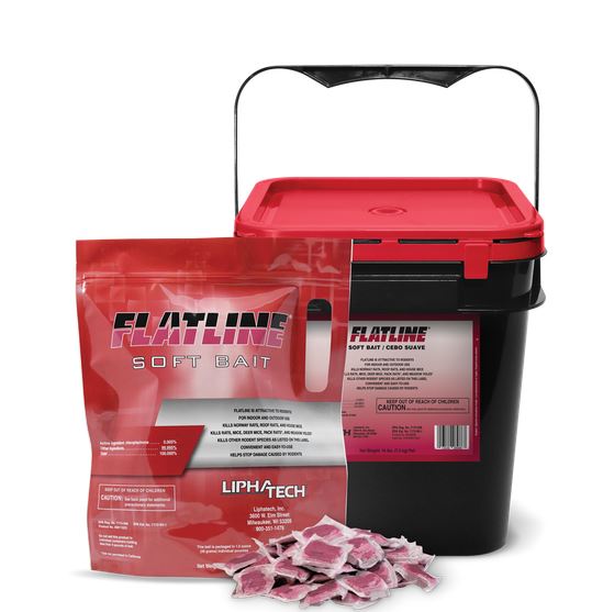 Liphatech Flatline Soft Bait Rodenticide
